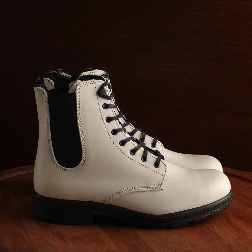 Blundstone Boots Womens Size AU 6 US 9 Cream 2324 Originals Combat Comfort‎ NWOB